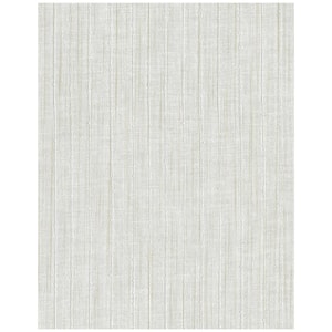 Silk Stitch greyish white, Beige Vinyl Strippable Roll (Covers 12.99 sq. ft.)