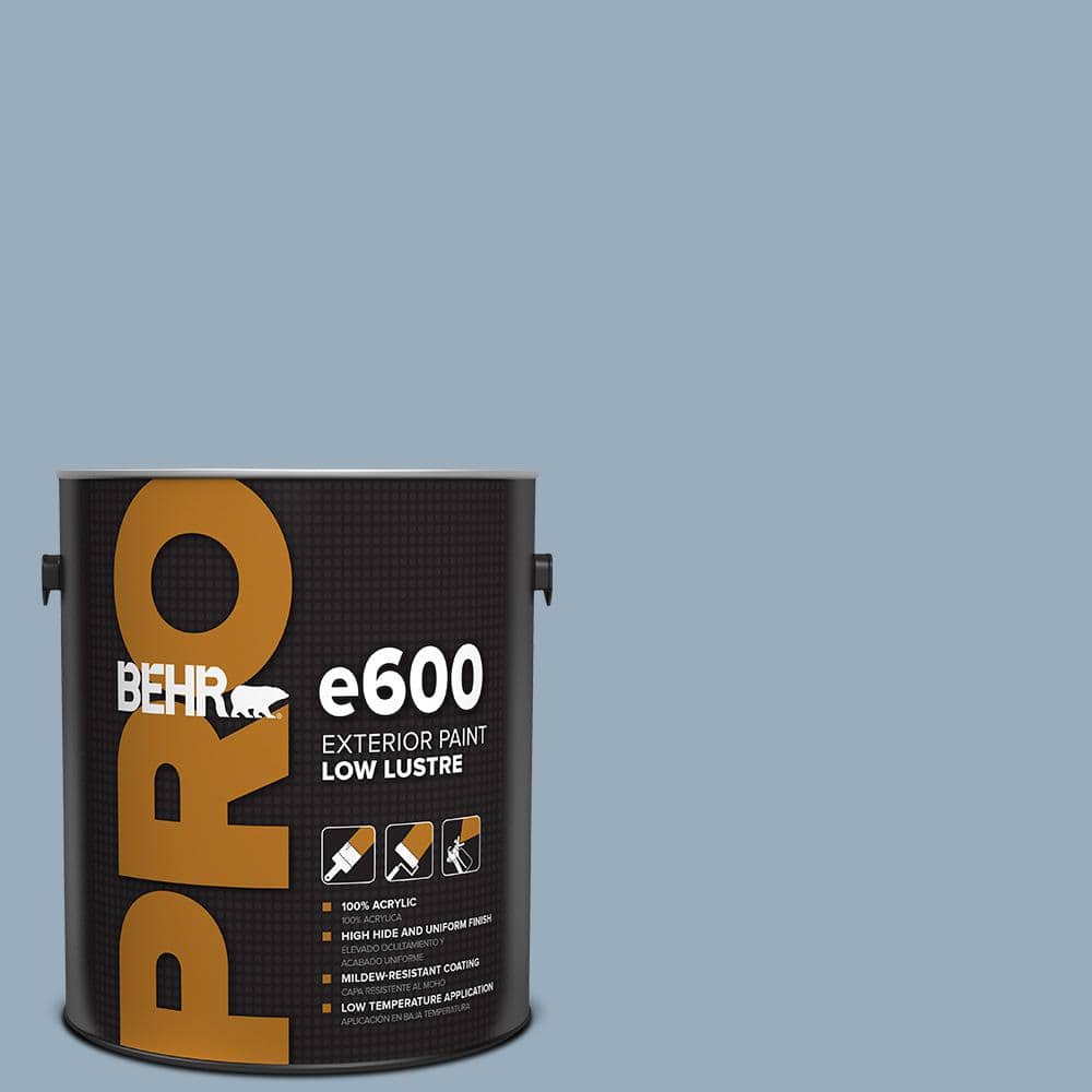 1 gal. #S510-3 Ombre Blue Low Luster Exterior Paint price history on PriceWatchPro