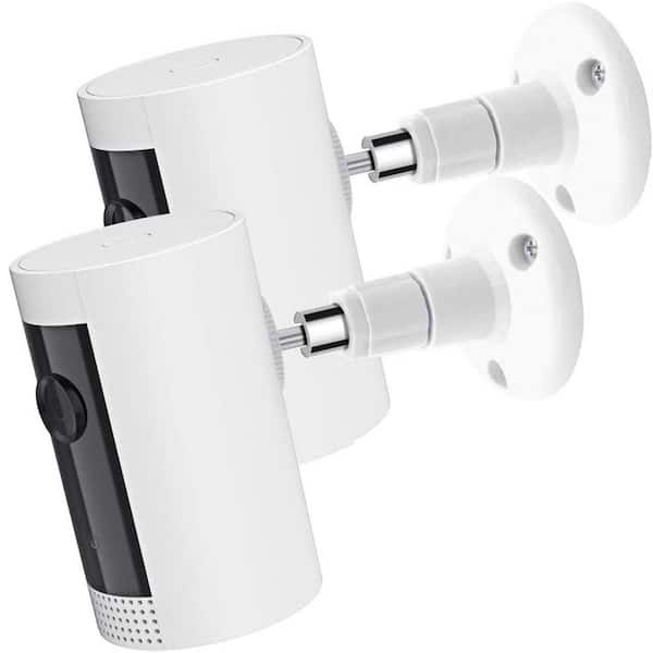 Adrinfly 2-Pack Adjustable Wall Mount for Security Cameras, 360° Rotation, Easy Installation