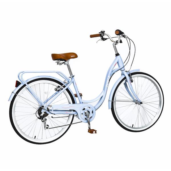 Cesicia 26 in. Blue Shimano 7 Speed Ladies Bike W1019Bike22 The