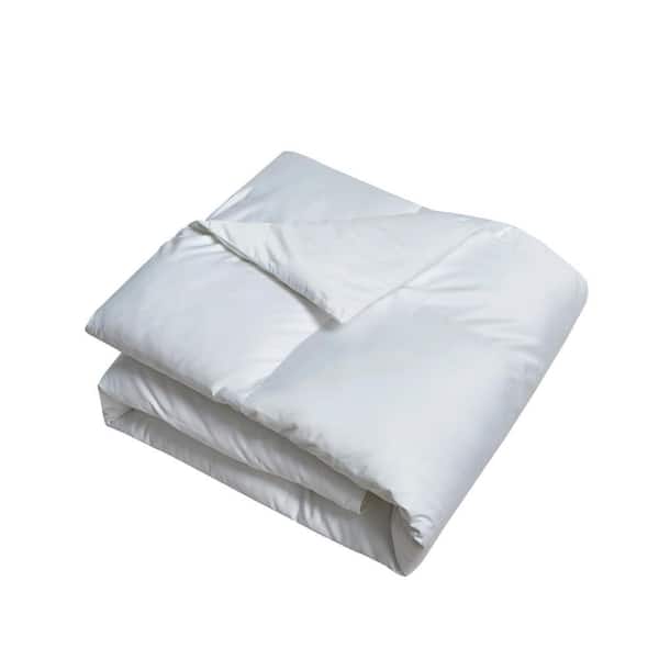 1-Piece White Twin Comforter Set