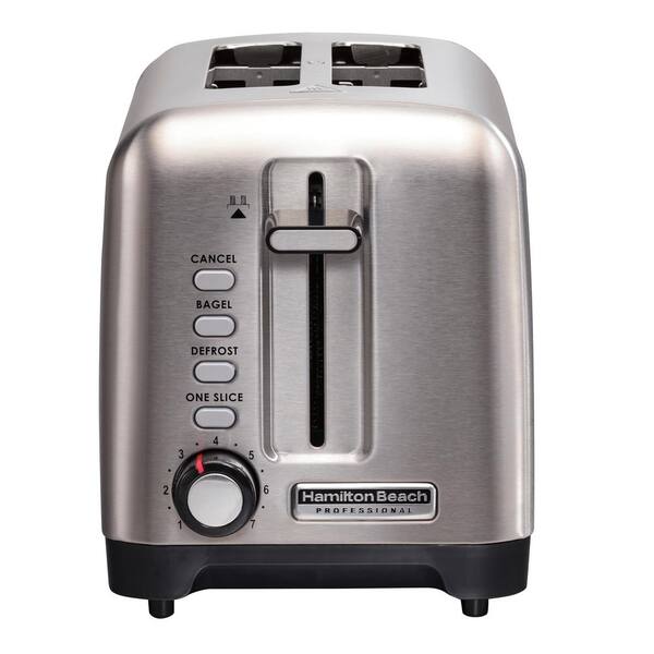 Hamilton Beach 900Watt 2Slice Stainless Steel Wide Slot Sure Pro