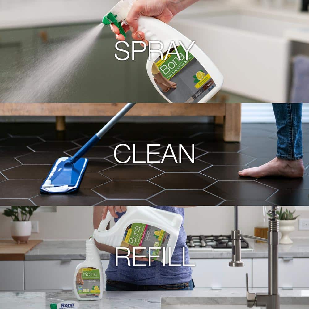 Bona Lemon Mint 32oz Multi-Surface Floor Cleaner Spray