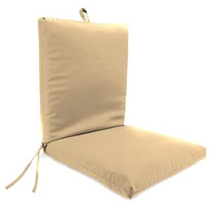 44 in. L x 21 in. W x 3.5 in. T Outdoor Chair Cushion in Antique Beige
