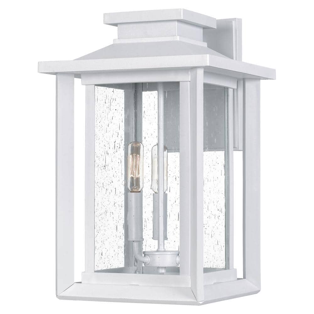 Wakefield 3-Light White Lustre Outdoor Wall Lantern Sconce price history on PriceWatchPro