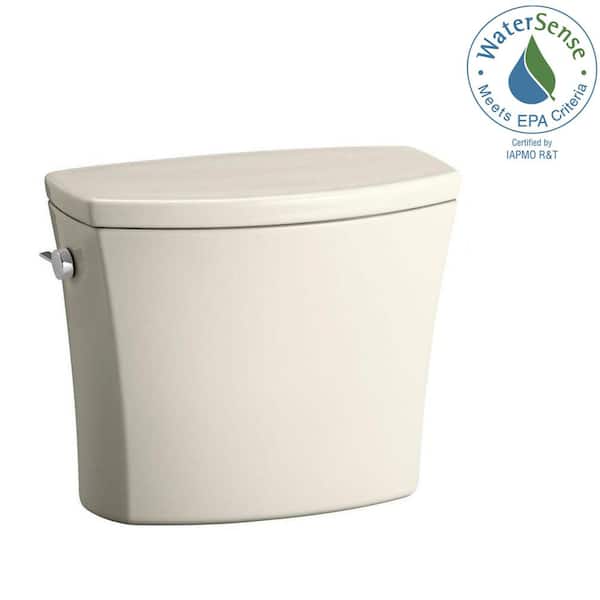 Kelston 1.28 GPF Single Flush Toilet Tank Only with AquaPiston Flushing Technology in Biscuit