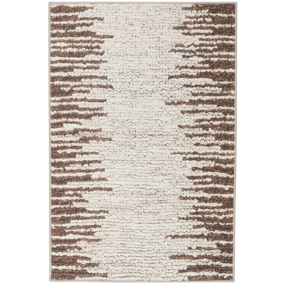 Moss Machine Washable Russet 2 ft. x 3 ft. Indoor Area Rug price history on PriceWatchPro