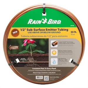 1/2 in. x 50 ft. Sub-Surface Drip Emitter Tubing Coil