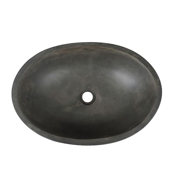 Caspar Large Vessel Sink in Dusk Gray