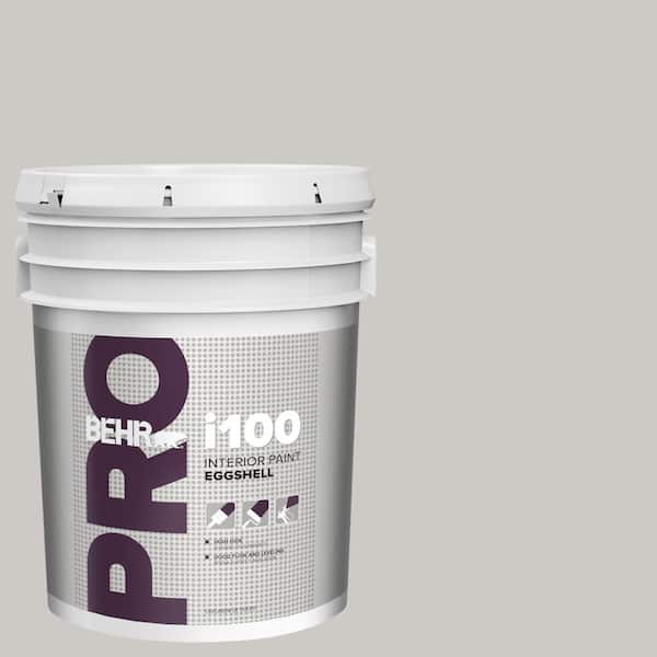 BEHR PRO 5 gal. #PPU26-09 Graycloth Eggshell Interior Paint