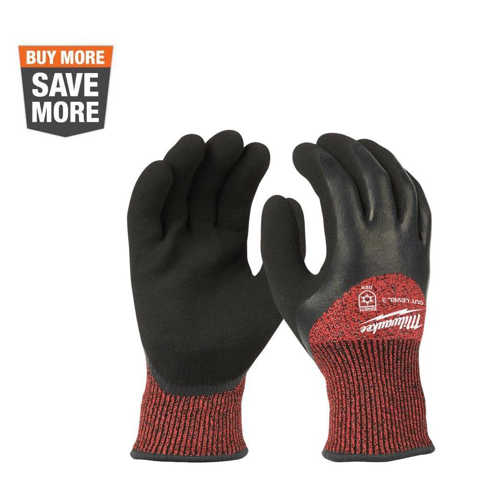 Milwaukee Tool - Work Gloves: Size Large, WaterproofLined, Polyester,  General Purpose - 16778326 - MSC Industrial Supply