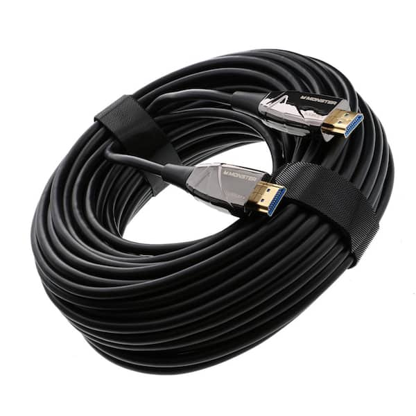 Monster 25ft HDMI 2.0 Cable hdmi 2.0 21 gbps MHV1-1025-BLK - The Home Depot