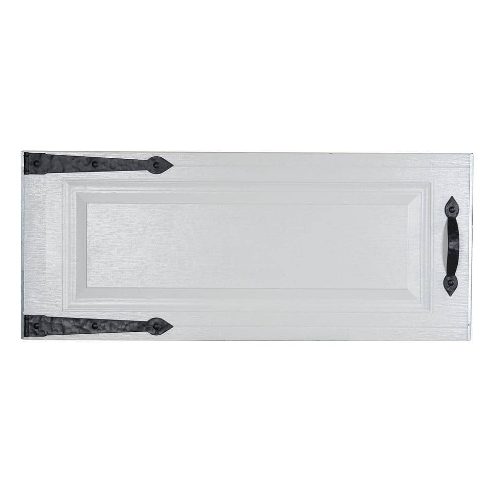 Black Magnetic Carriage House Garage Door Accents Set