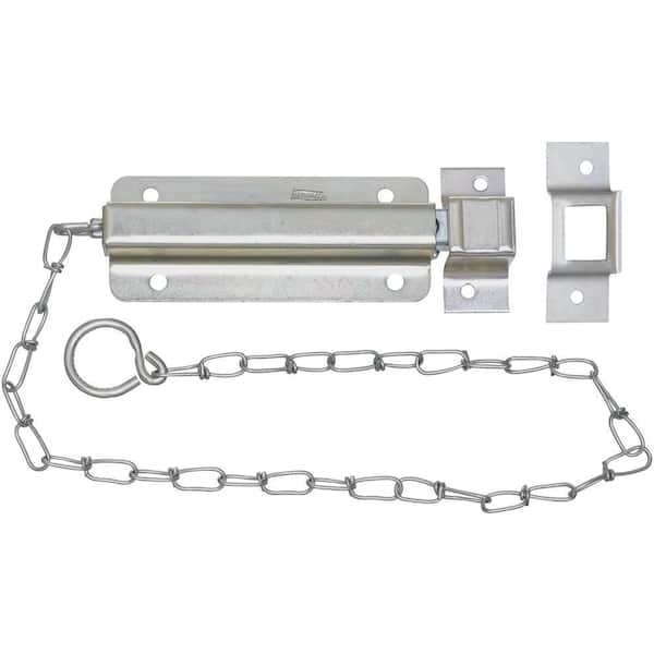 National Hardware 6 in. Zinc Plated Chain Bolt