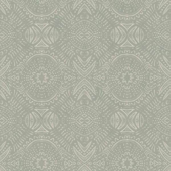 Holden Décor Glitter Medallion Pattern Abstract Aztec Motif Wallpaper 11450  - Ochre Cream | I Want Wallpaper