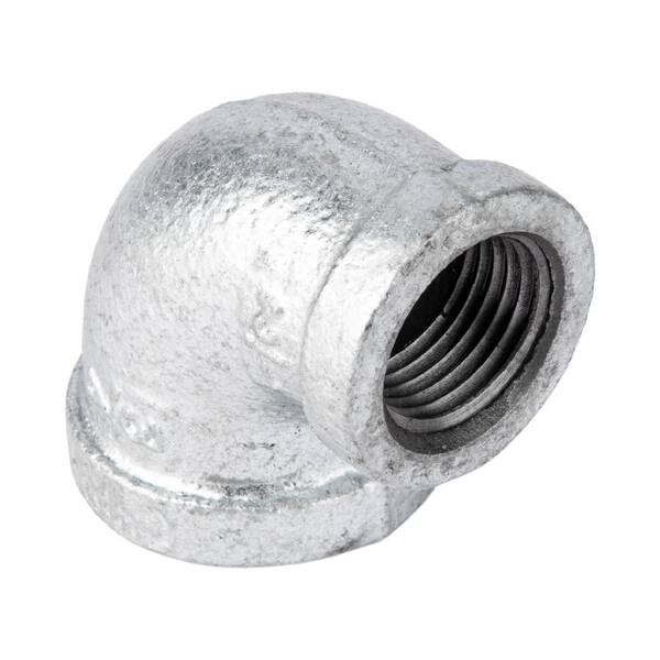 Stz 3 4 In X 1 2 In Galvanized Iron Fip X Fip 90 Reducing Elbow Fitting Pdg Re 3412 The Home Depot