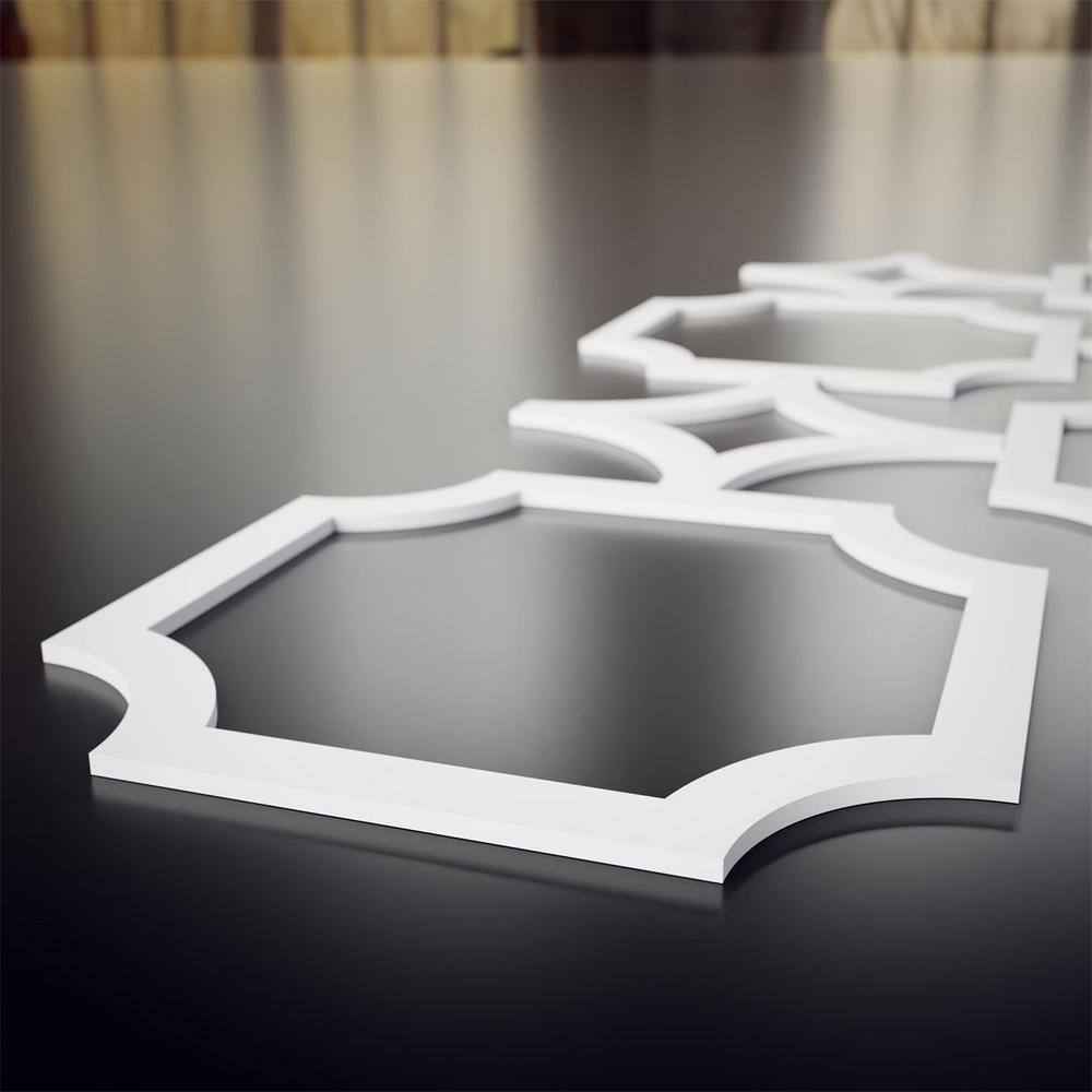 Large White PVC Decorative Fretwork Wall Panels
