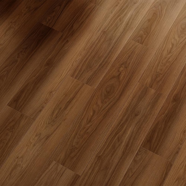 Home Decorators Collection - Chamblee Tuck Walnut 12 mm T x 8.03 in. W Waterproof Laminate Wood Flooring (15.9 sqft/case)