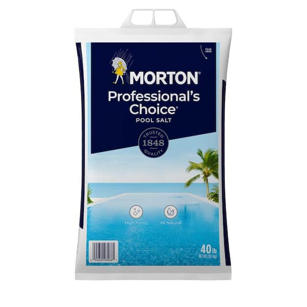 Morton Salt 40 lb. Professional s Choice Pool Salt F124660000