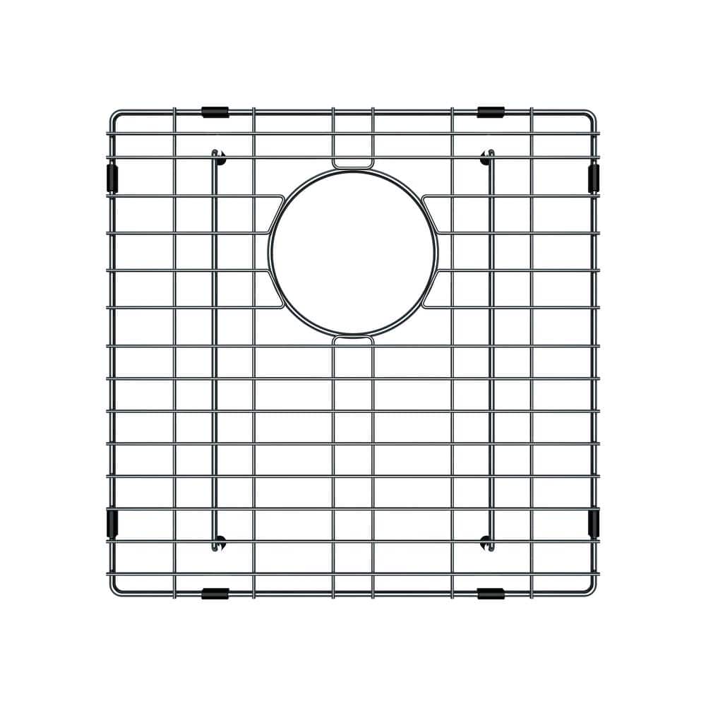 KRAUS 14-5/8 in. x 14-5/8 in. x 7/8 in. Stainless Steel Bottom Grid for ...