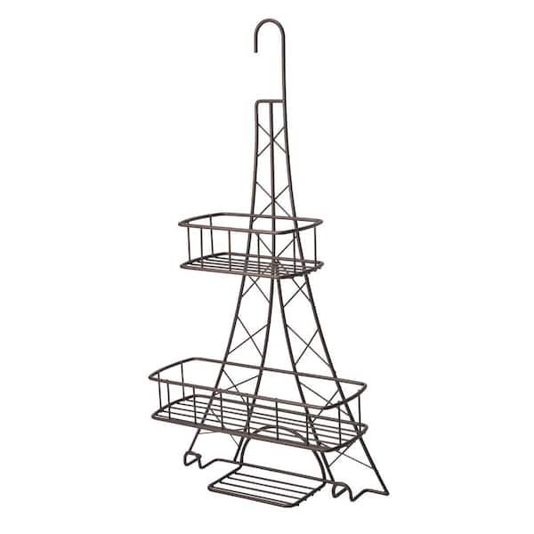 Elle Decor Ville Des Lumieres Collection Eiffel Tower Shower Caddy
