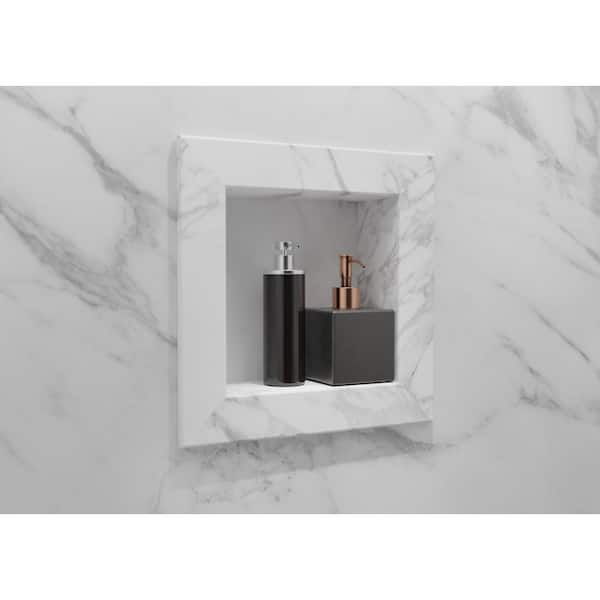 Tuscany® White Shower Caddy Extender at Menards®