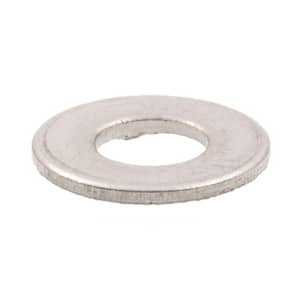 M2 x 5 mm O.D. Metric Grade A2-70 Stainless Steel Flat Washers (10-Pack)