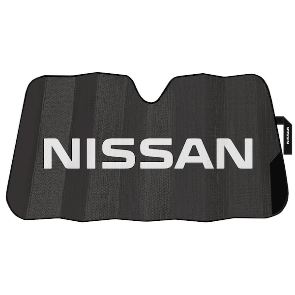 Nissan Matte Black Accordion Sunshade, Universal Fit