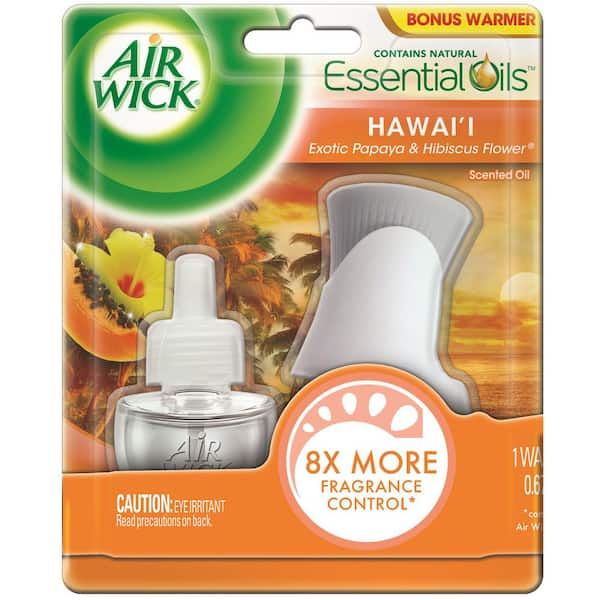 Air Wick 0.67 oz. Hawaii Scented Oil Starter Kit