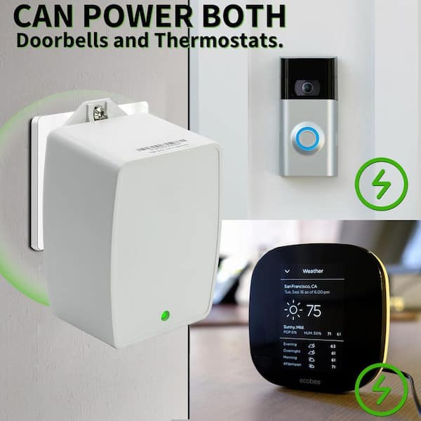 YICHUHAOXI 24V 40VA Plug-in Transformer Doorbell AC Power Supply