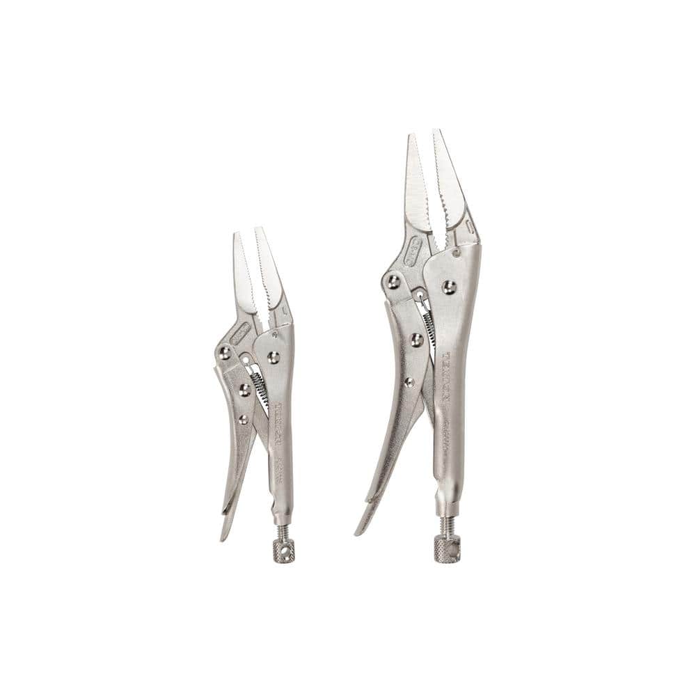 2-Piece Long Nose Locking Pliers Set price history on PriceWatchPro