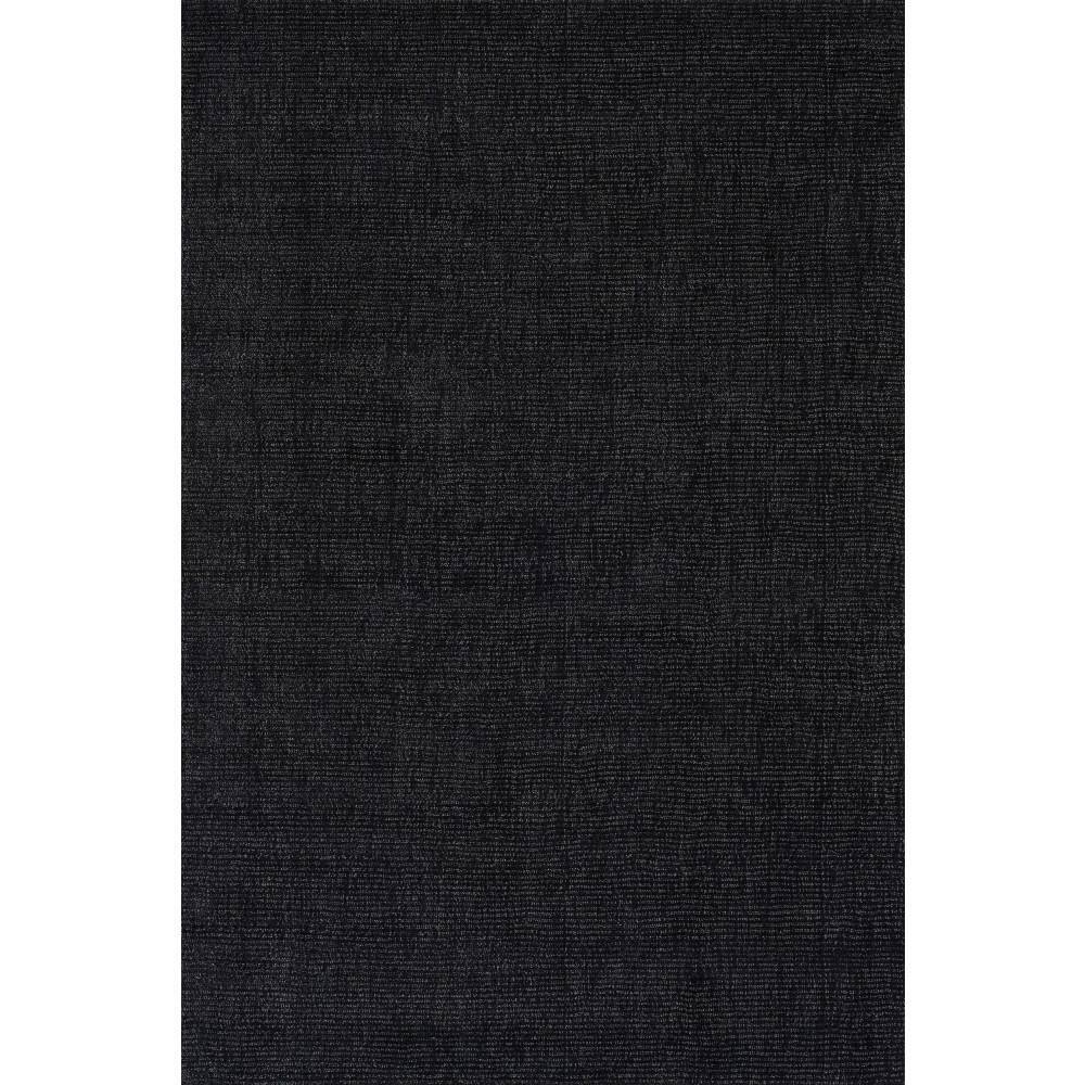 nuLOOM Nate Berkus x Rugs Crosby Solid Wool Cozy Black 6 ft. x 9 ft ...