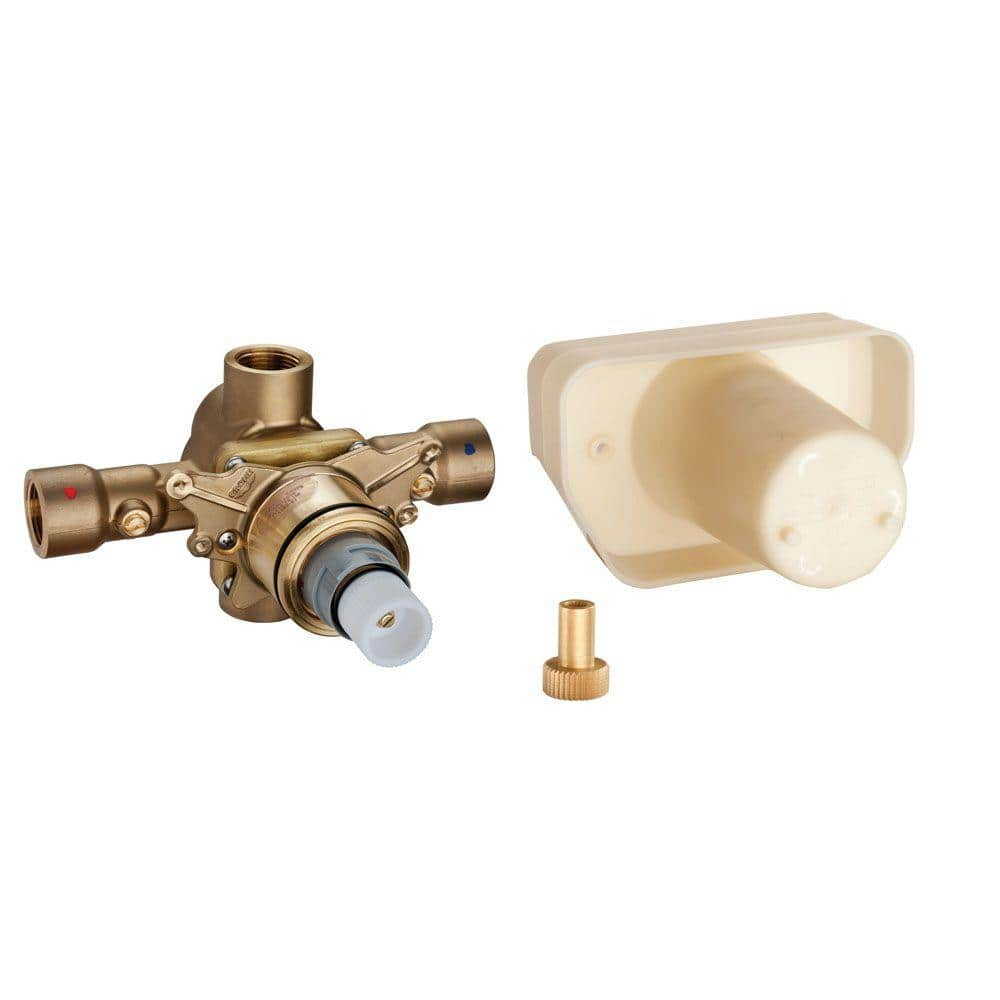 GROHE 3/4 in. Thermostatic Valve in Starlight Chrome 34397000