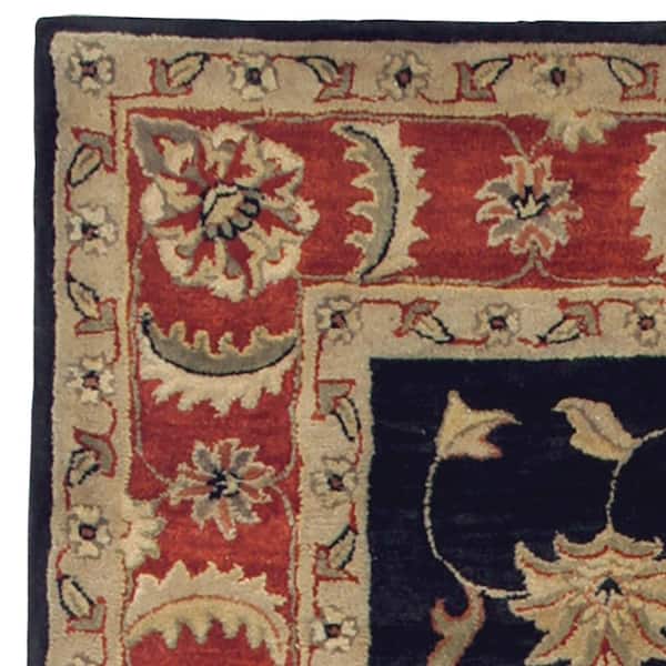 Ancient Garden Navy 2 ft. x 4 ft. Indoor Area Rug