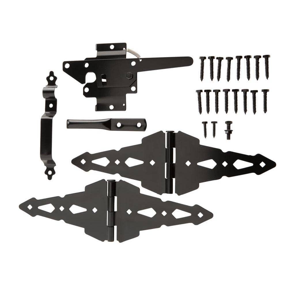 Black Post Latch Gate Set price history on PriceWatchPro