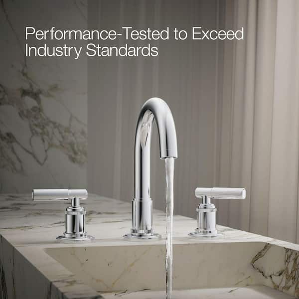 KOHLER Torrington 8 in. Widespread Double Handle Bathroom Faucet