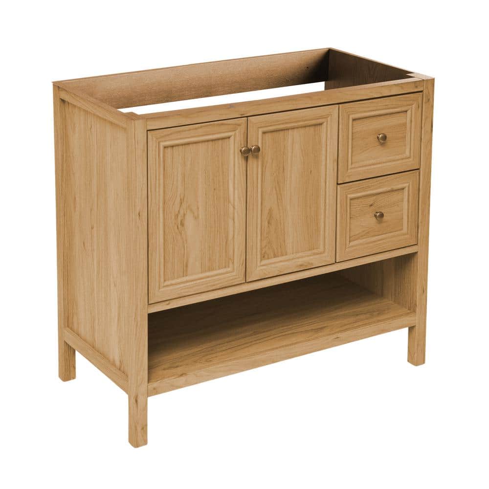 Chateau Natural Oak 36" Freestanding Single Bathroom Vanity