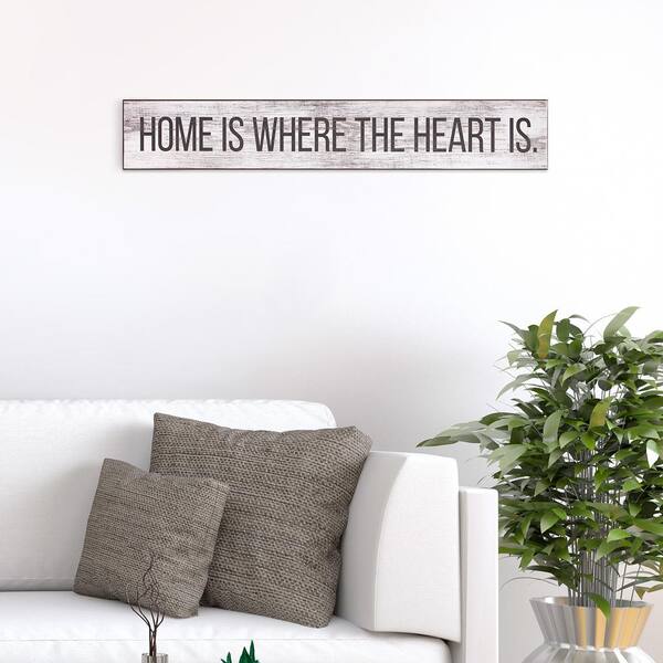 Pinnacle Home Is Where the Heart Is Wood Sign