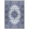 Home Dynamix Premium Blue/Ivory 5 ft. x 7 ft. Medallion Area Rug 2-7069-103