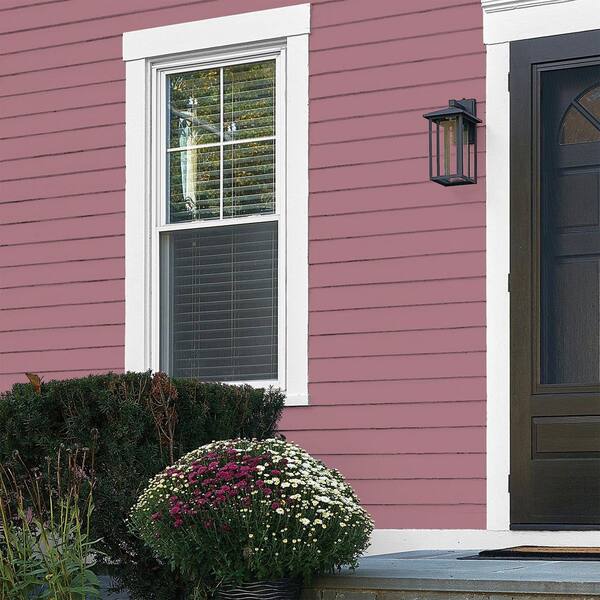 Glidden Essentials 5 gal. PPG1049-5 Mauve Madness Flat/Matte