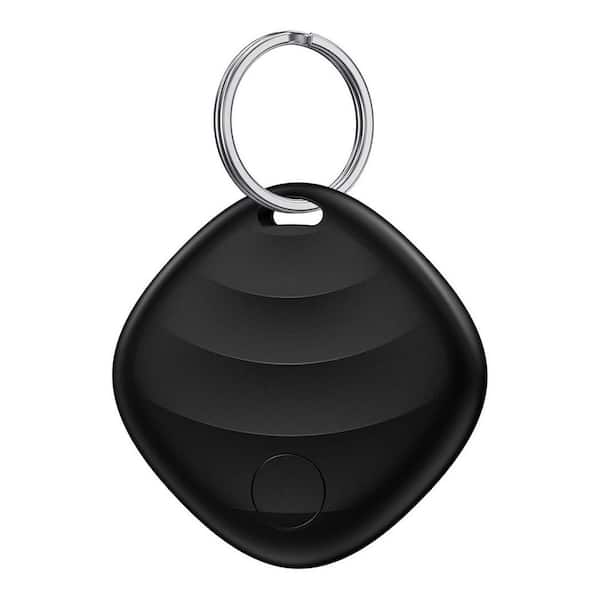 EKIEUDL Bluetooth Key Finder Tracker with 400 ft. Range for iOS Devices Item Locator for Keys Wallet Bag Backpack Suitcase Black