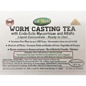 16 oz. Worm Casting Tea with Mychorrhizae