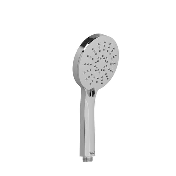 RIOBEL 3-Spray Patterns 4.375 in. Wall Mount Handheld Shower Head in Chrome