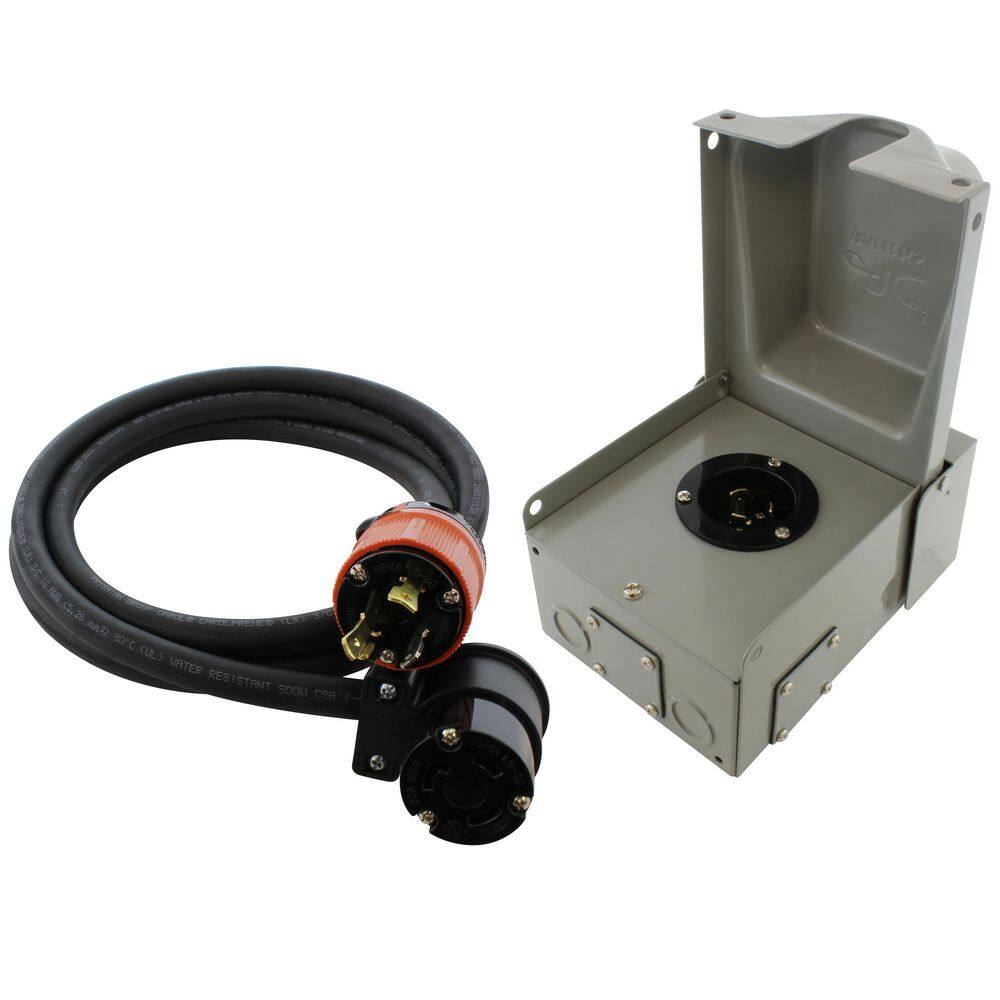 Generator Emergency Power Kit with L5-30 Inlet Box and 50 ft. Cord price history on PriceWatchPro