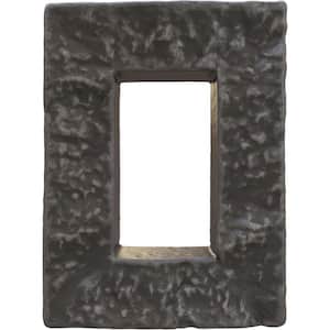 4 in. W x 3 in. D x 7-7/8 in. H Universal Electrical Cover for StoneWall Faux Stone Siding Panels in Dark River