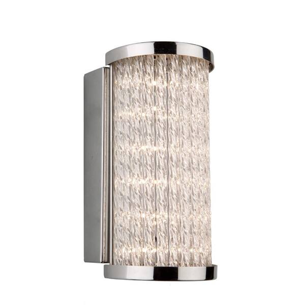 ARTCRAFT 1-Light Chrome Sconce