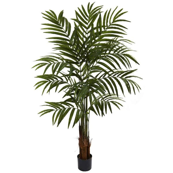 Nearly Natural 5 in. Artificial Big Palm Tree