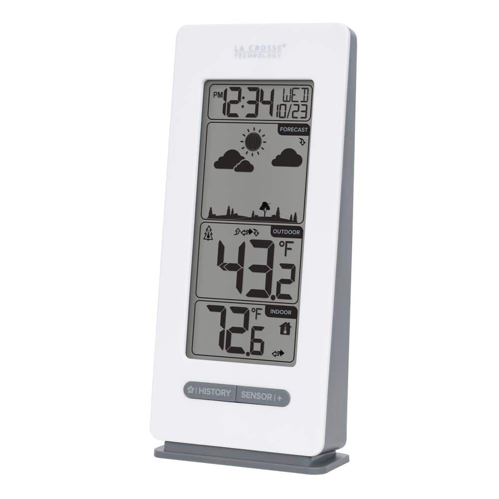 Wireless White Digital Weather Forecast Station