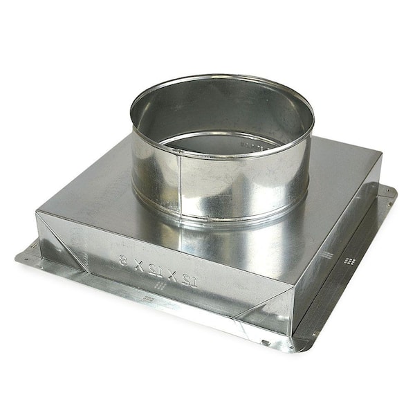 Ceiling Register Box Durable Galvanized Steel 30 Gauge Insulated Flexible Duct 