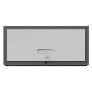 29.53 in. W x 11.81 in. D x 13.58 in. H in Gray Garage/Bathroom Storage Wall Cabinet for Garage Workshop, Office